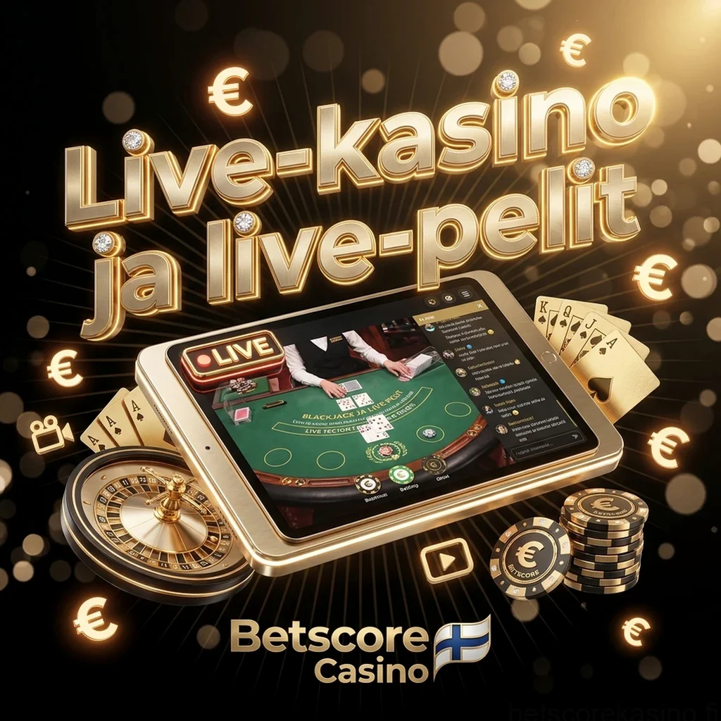 Live-kasino ja live-pelit